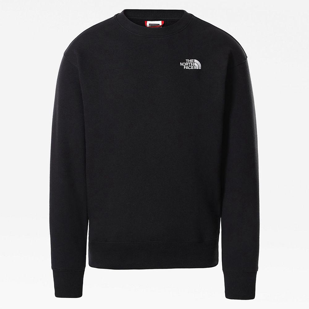 The North Face Oversized Essential Γυναικεια Φούτερ - Μαυρα (ZYMQ60317)